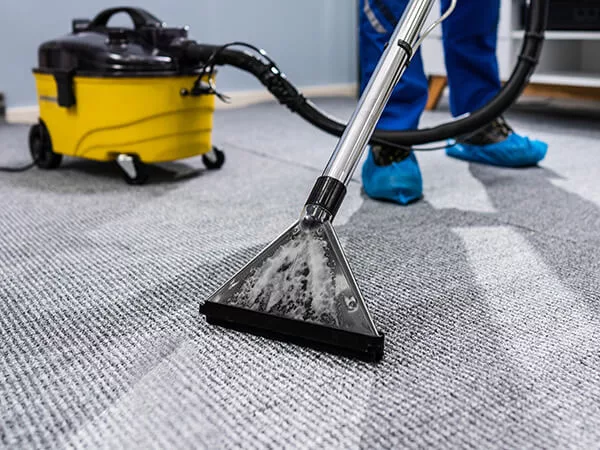 Before and after commercial upholstery and carpet cleaning result in Chicago